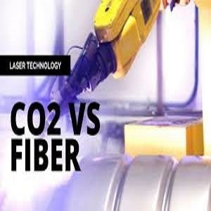 لیزر برش CO2 و لیزر فایبر